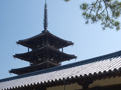 法隆寺・五重塔