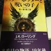 ハリーポッター続編「ハリー・ポッターと呪いの子」買ってきました。感想など